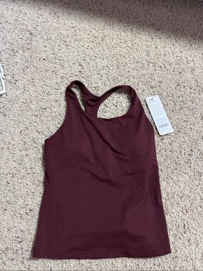 Women’s Racerback Tank Top - Burgundy